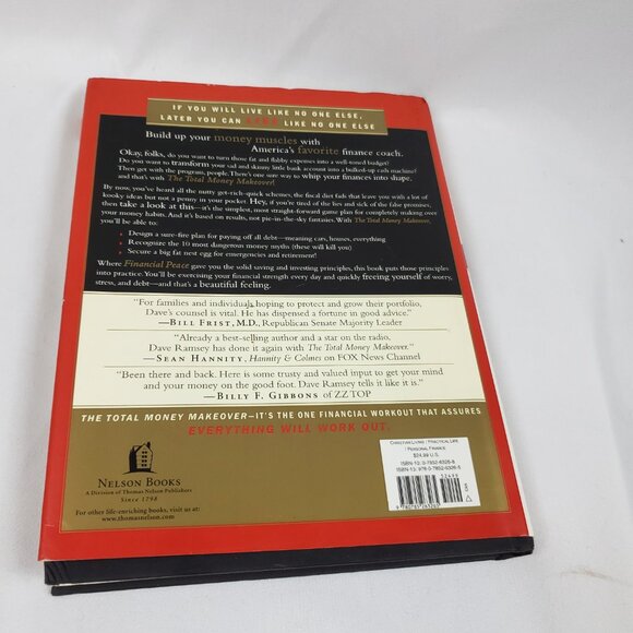 Dave Ramsey "The Total Money Makeover" Book & Workbook Hard & Paper Back - Picture 10 of 16
